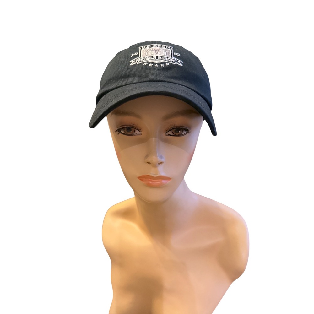 Imperial US Open Pebble Beach‎ 2010 Golf Hat Black Embroidered Adjustable Cap